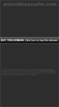 Mobile Screenshot of anlamlikisasozler.com